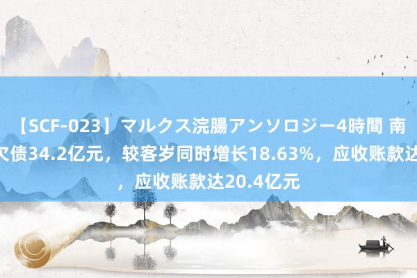 【SCF-023】マルクス浣腸アンソロジー4時間 南威软件总欠债34.2亿元，较客岁同时增长18.63%，应收账款达20.4亿元