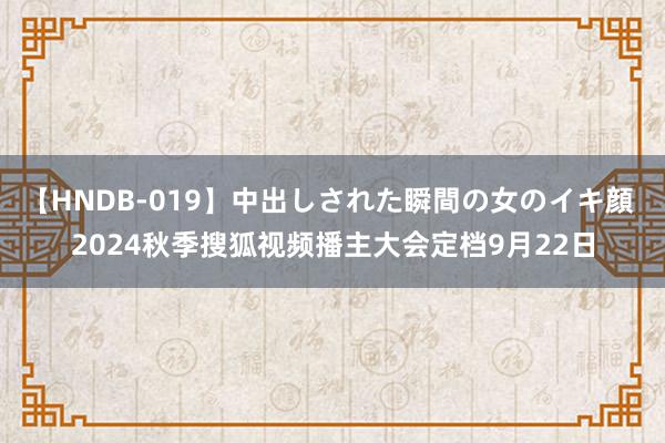 【HNDB-019】中出しされた瞬間の女のイキ顔 2024秋季搜狐视频播主大会定档9月22日