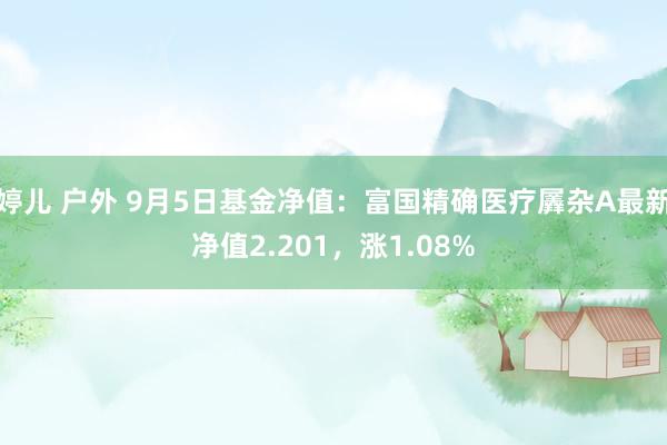 婷儿 户外 9月5日基金净值：富国精确医疗羼杂A最新净值2.201，涨1.08%